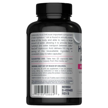 Hyaluronic Acid 100 mg, 60 Vegan Capsules7
