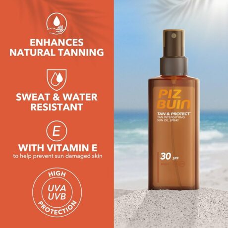 Piz Buin SPF Intensifying Tan Bundle1