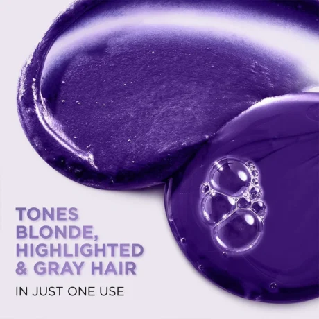 Sulfate Free Purple Shampoo for Toning Blonde Bleached Hair2
