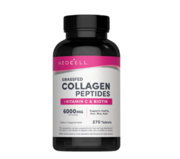 Neocell Grassfed Collagen Peptides + C & Biotin, 270 Caplets