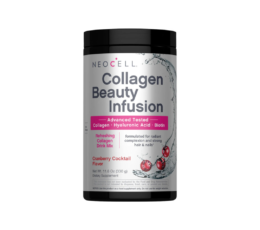 Neocell Collagen Beauty Infusion with Hyaluronic Acid + Biotin Cranberry Cocktail Flavor, 9.1 oz (258 g) Powder