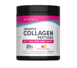 Neocell Grassfed Collagen Peptides Berry Lemon Flavor, 6.7 oz (190 g)