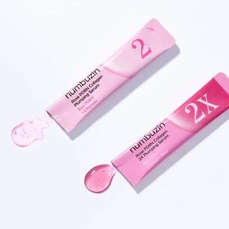 2X Rose PDRN Collagen Plumping Serum Mini Kit
