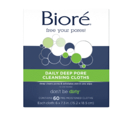 Biore Deep Pore Cleansing Cloths