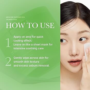 Exosome Cica Calming Toner Padsvv