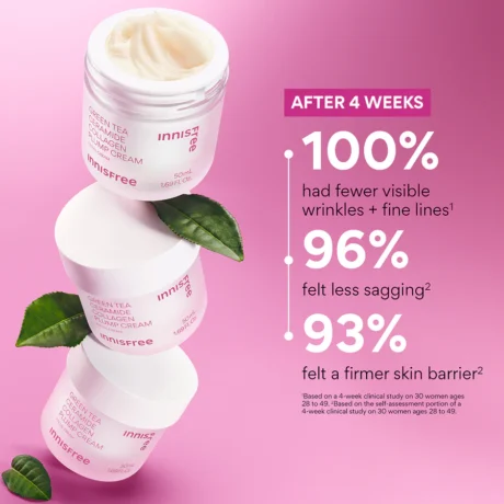 Green Tea Ceramide Collagen Plump Creamddd