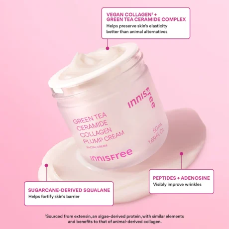 Green Tea Ceramide Collagen Plump Creams