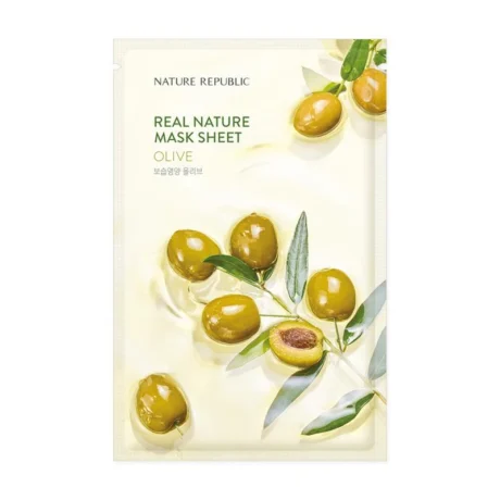 Real Nature Face Mask Olive34