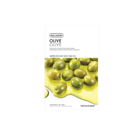Real Nature Face Mask Olive