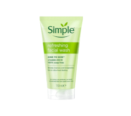 Simple Kind To Skin Refreshing Facial Gel Wash 150ml