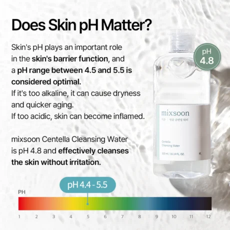 mixsoon Centella Cleansing Water 300ml4