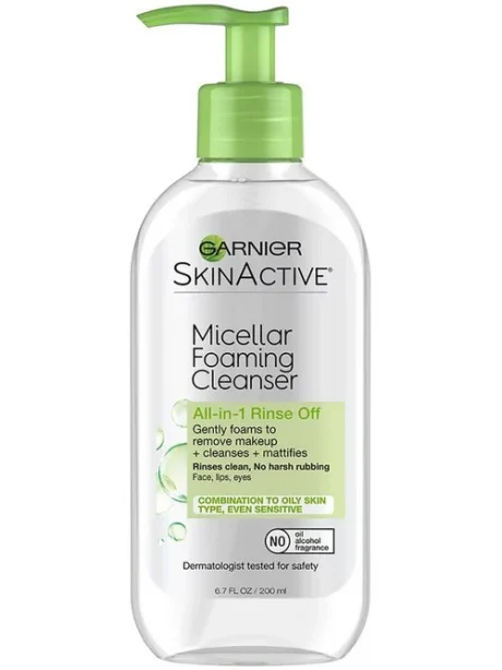 Micellar Foaming Gel Cleanser for Combination