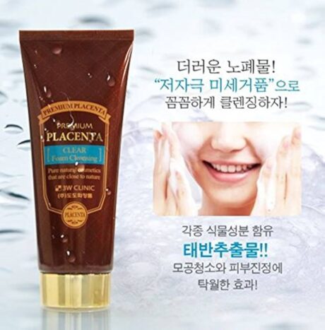 3W CLINIC PLACENTA CLEANSING FOAMs