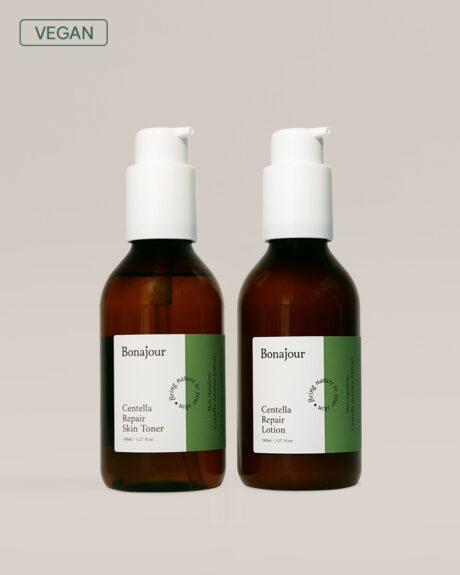 Centella Repair Skin Toner, Lotion Set