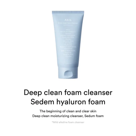 Deep Clean Foam Cleanser Sedum Hyaluron Foams