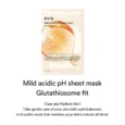 Mild Acidic pH Sheet Mask Glutathiosome Fits