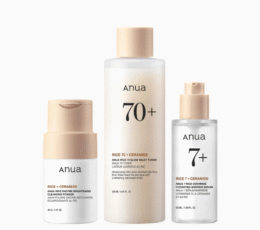 Anua-Rice Nourishing Trio for Dry Skin(40ml+250ml+50ml)