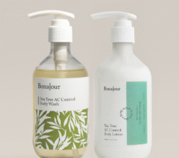 Bonajour -Tea Tree AC Control Body Wash, Lotion Set