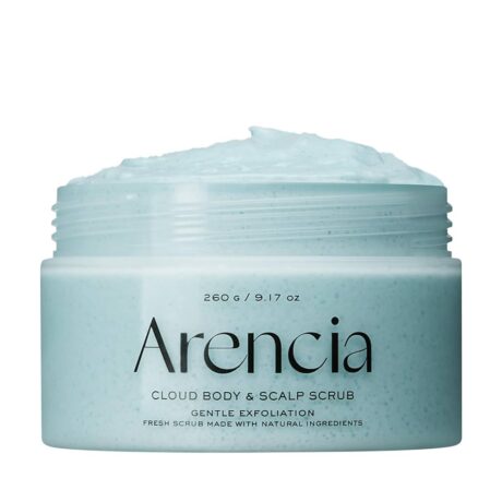 Arencia Fresh Cloud Sea Salt Body & Scalp Scrub (Green)