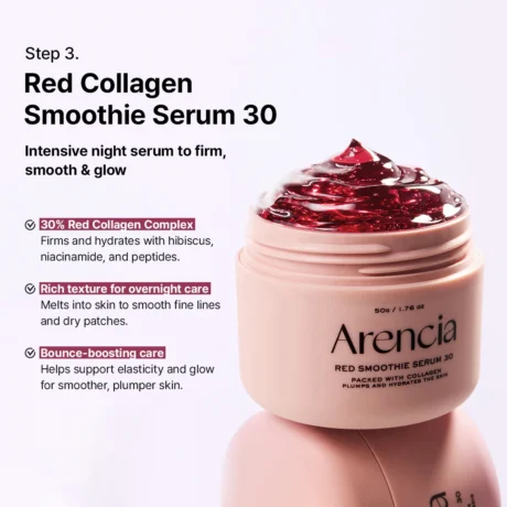 Red Collagen Jello Skin Bundle - Poreless Skin 4-Step Routiness