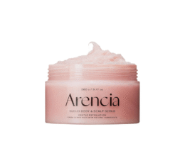 Arencia Fresh Cloud Sea Salt Body & Scalp Scrub (Pink) 260g